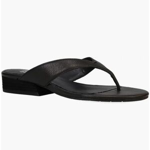 Eileen Fisher Black Erika Sandal Size 8